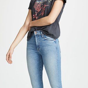 MOTHER Insider High Waisted Skinny Jeans